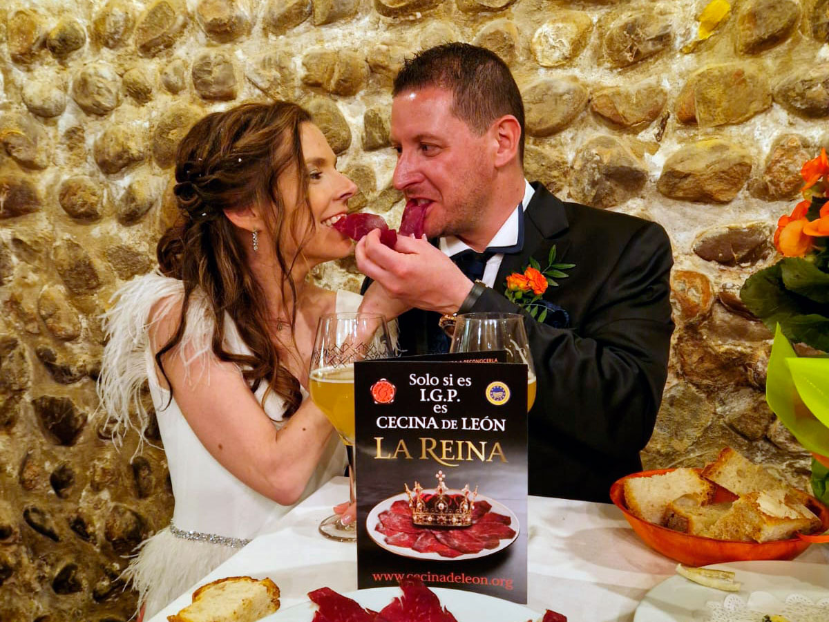 ‘sí quiero’ con Cecina de León