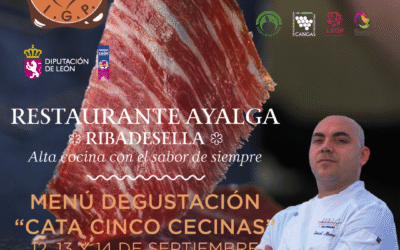 Cata y menú de la IGP Cecina de León en el Restaurante Ayalga